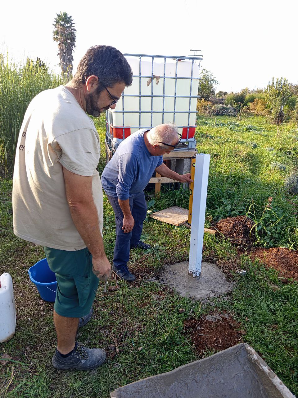 Jorge y Pepe mantenimiento Chandra
