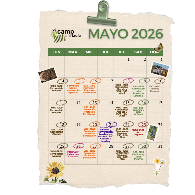 CALENDARIO Mayo 2026 web CALENDARIO Mayo 2026 web