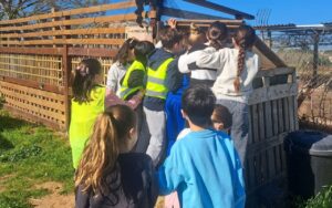 Visita cole infantil a espacio la Chandra Albal
