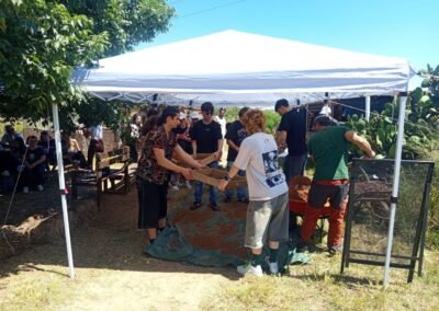 jornadas de cribado y mejora del suelo